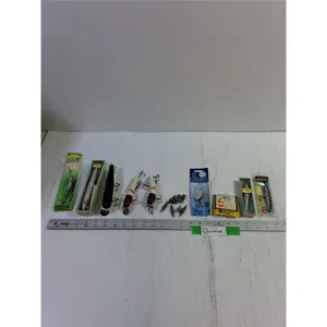 Various Fish Hooks, Fish Line Weights
