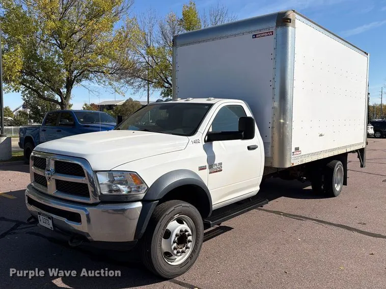 2014 RAM 5500 box truck