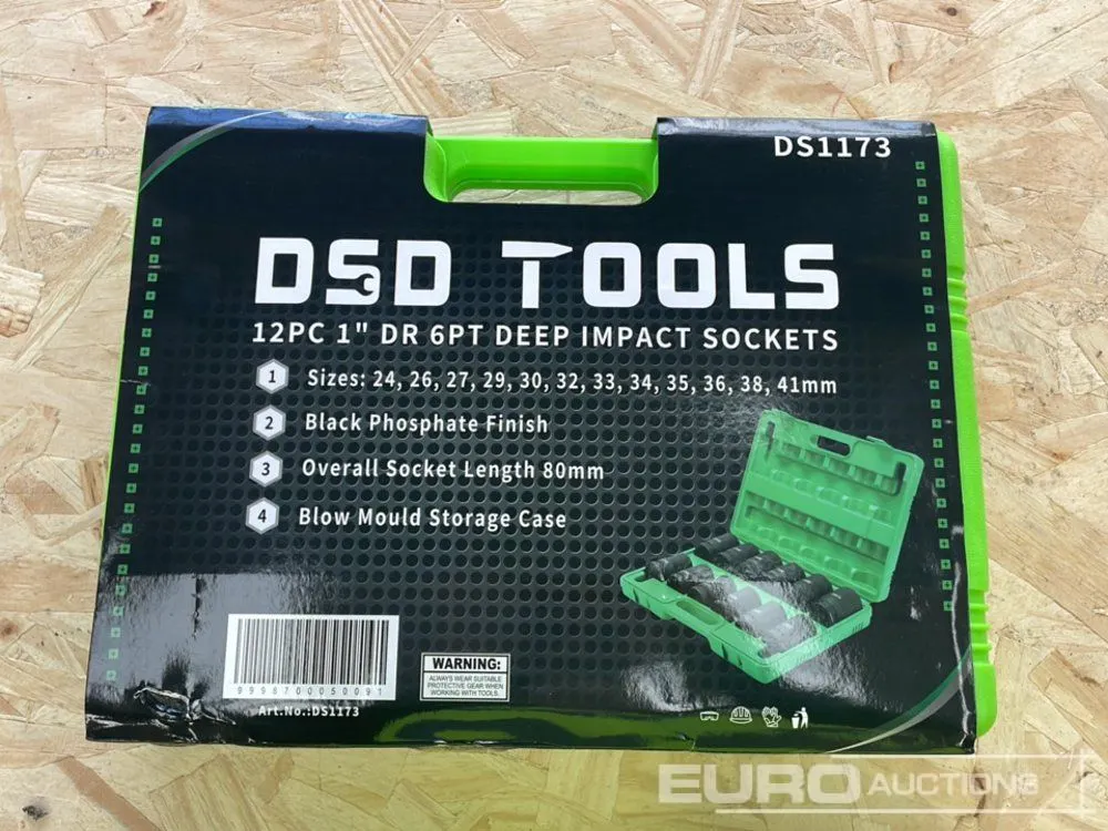 Unused DSD 12Pc Deep Impact Socket