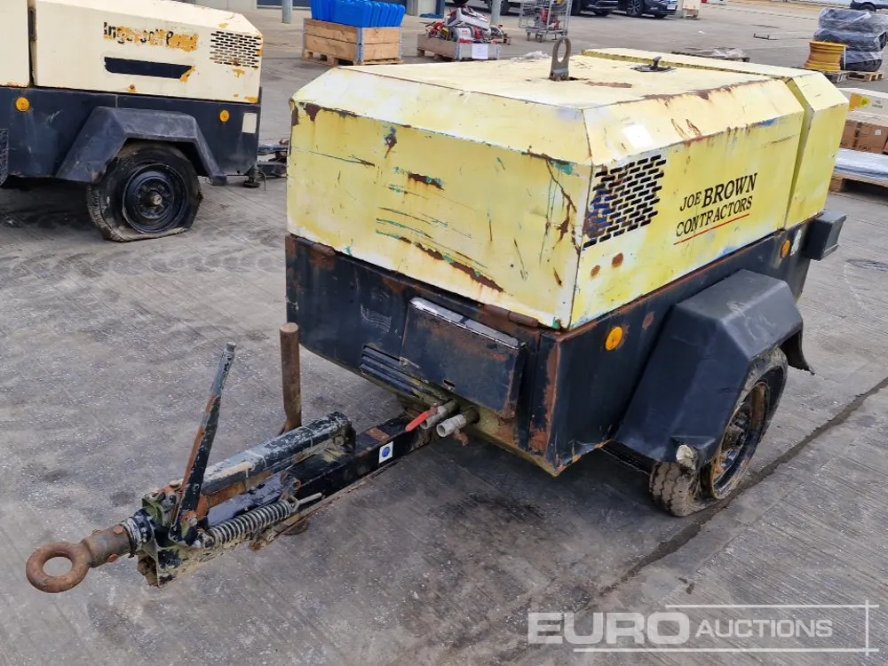 Single Axle Compressor (Parts Missing)