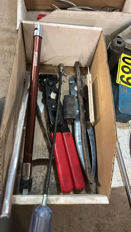 Box of specialty tools