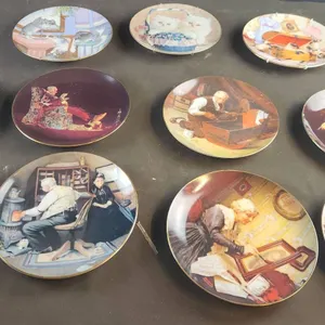 Collector Plates: Hamilton Collection Norman Rockwell and Kittens Designs
