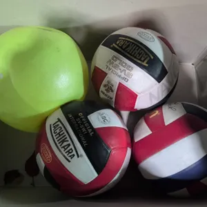 Volleyballs and Practice Ball Set, 4 Pieces