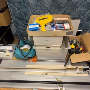 Keencut Ultimat Gold Mat Cutter and Lot of Picture Framing Tools and Supplies