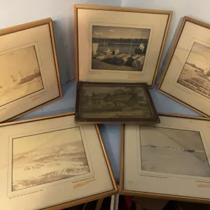 Framed Historic Yellowknife Transportation Photos and Various Art Prints