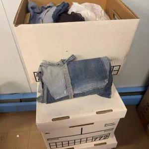 Fabric, Textiles, and Craft Magazines in Four Boxes
