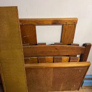 Solid Wood Single Bed Frame Pieces