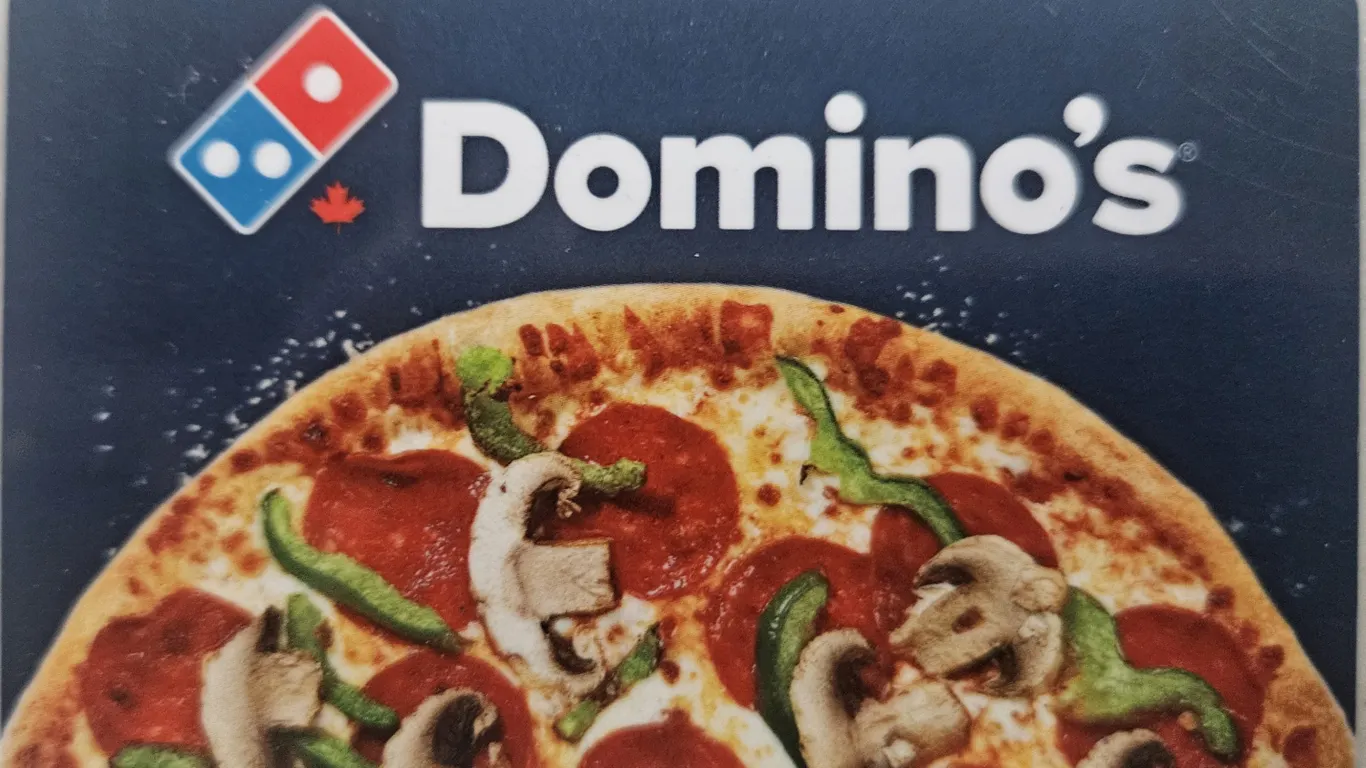 Dominos Pizza $25.00 Gift Card