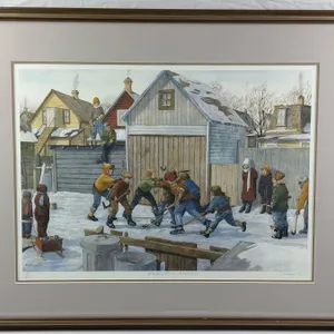 Back Lane League Print