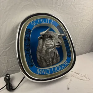 Schlitz Malt Liquor Bar Sign