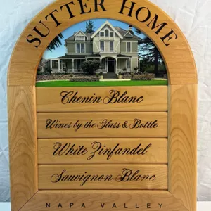Sutter Home Napa Valley Plaque