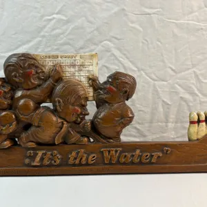 Olympia Brewing Co. "Its the Water" Bar Sign