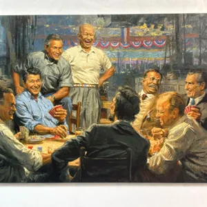 Grand Ol' Gang by Andy Thomas Canvas Print
