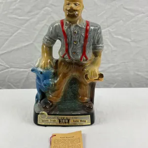 Kentucky Straight Bourbon Whiskey Pual Bunyan Decanter