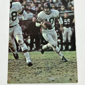 Signed Fran Tarkenton Photo
