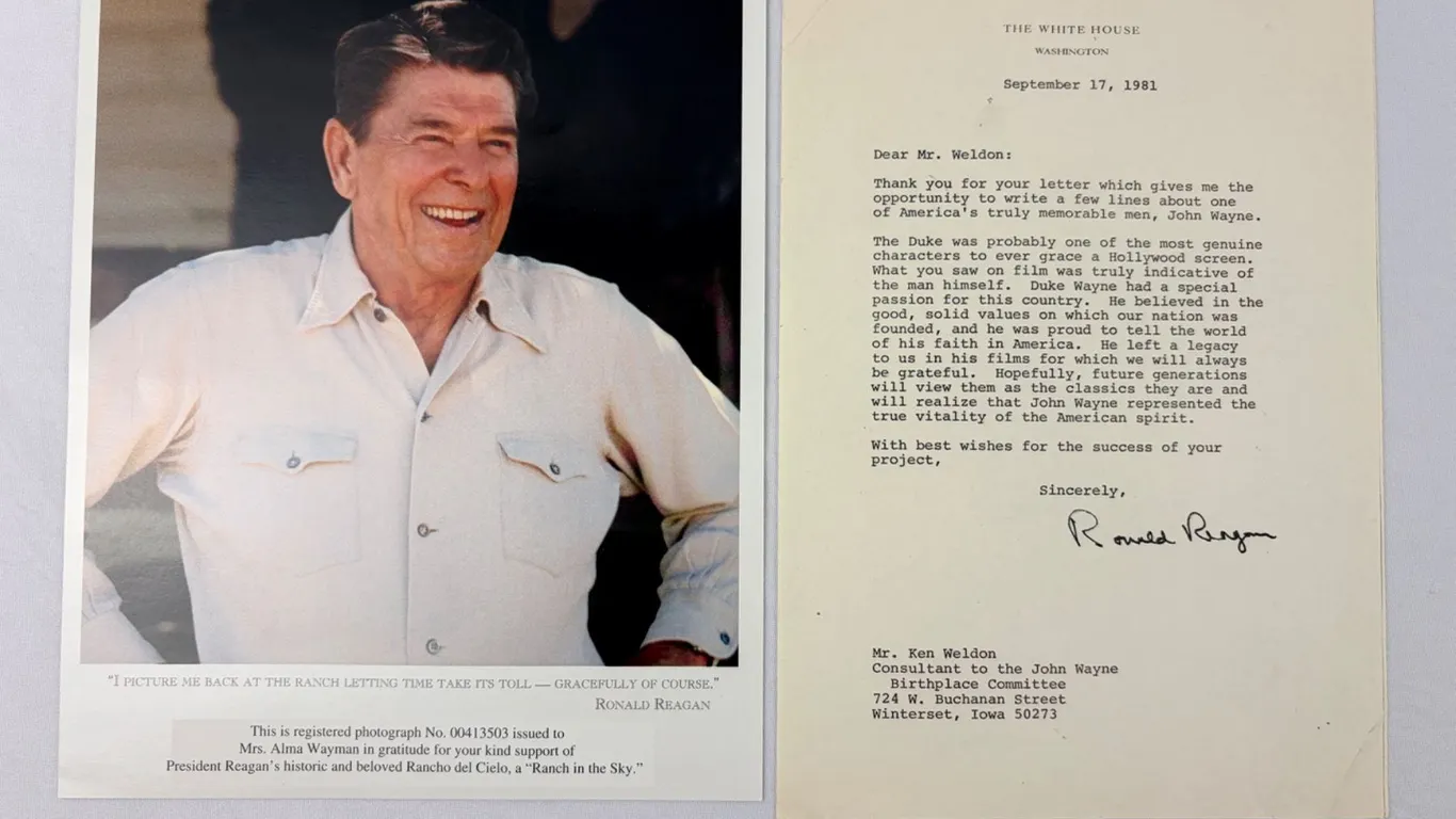 Ronald Reagan Commemorative Photograph