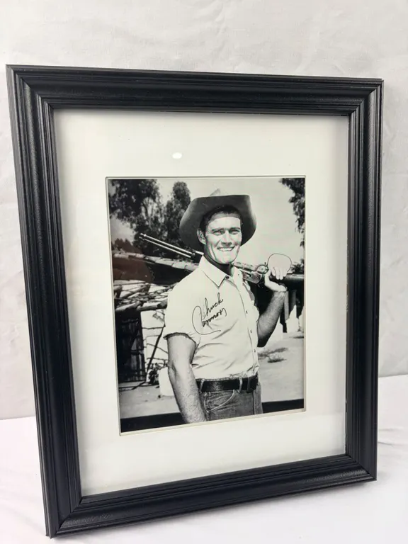 Chuck Connors Autographed Picture