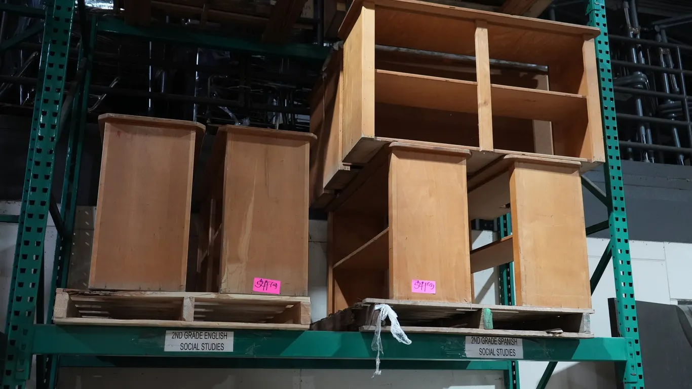 Double-Sided Bookcases