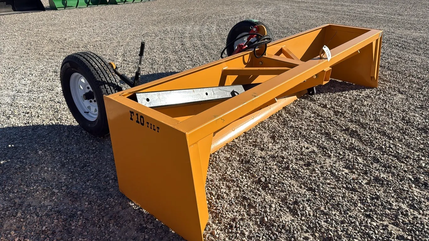 ID 2196 IA F 10 Tilt Box Scraper 10'