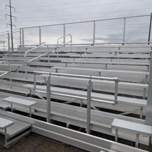5 Sets of Aluminum Bleachers