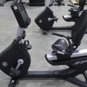 Life Fitness 95RS Recumbent Exercise bike***NOT TESTED, will require 2-3 people to move & load*** Li