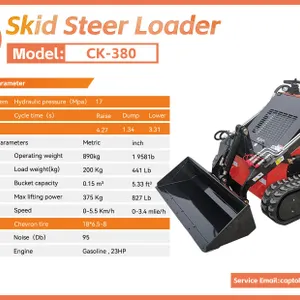 Unused 2026 Captok CK380 Skid Steer Loader