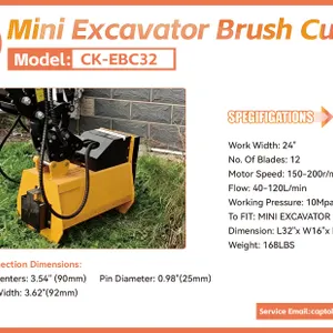 Unused 2026 Captok CK-EBC32 Brush Cutter
