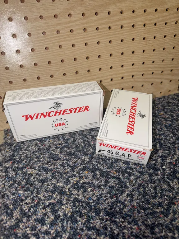 100 rounds of Winchester 45 GAP