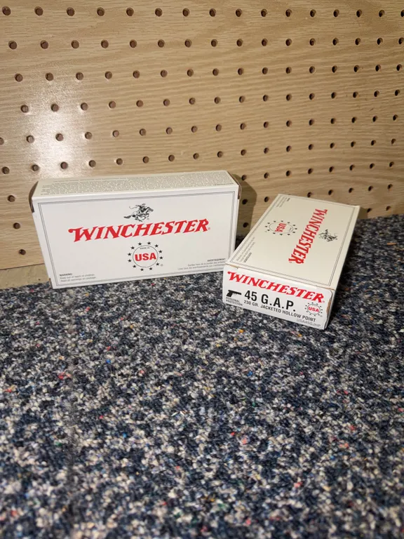 100 rounds of Winchester 45 GAP