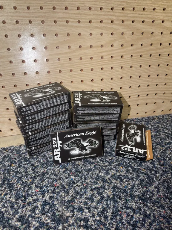 13 box’s of American Eagle 223 REM