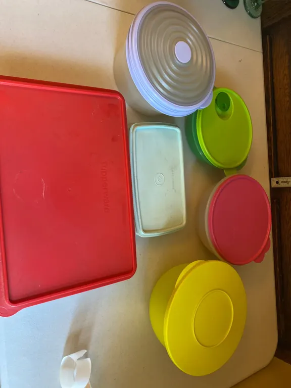 Vintage Tupperware Storage Containers and Bowls
