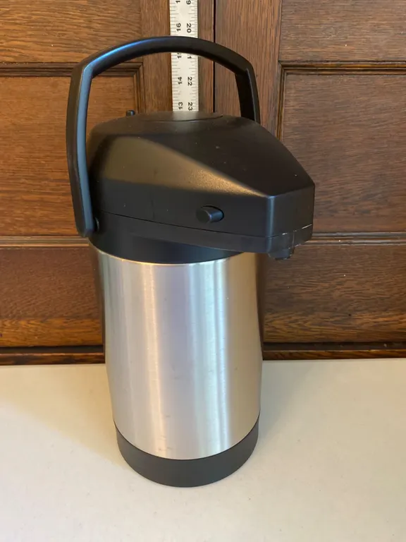 Stainless Steel Airpot Coffee Dispenser With Handle