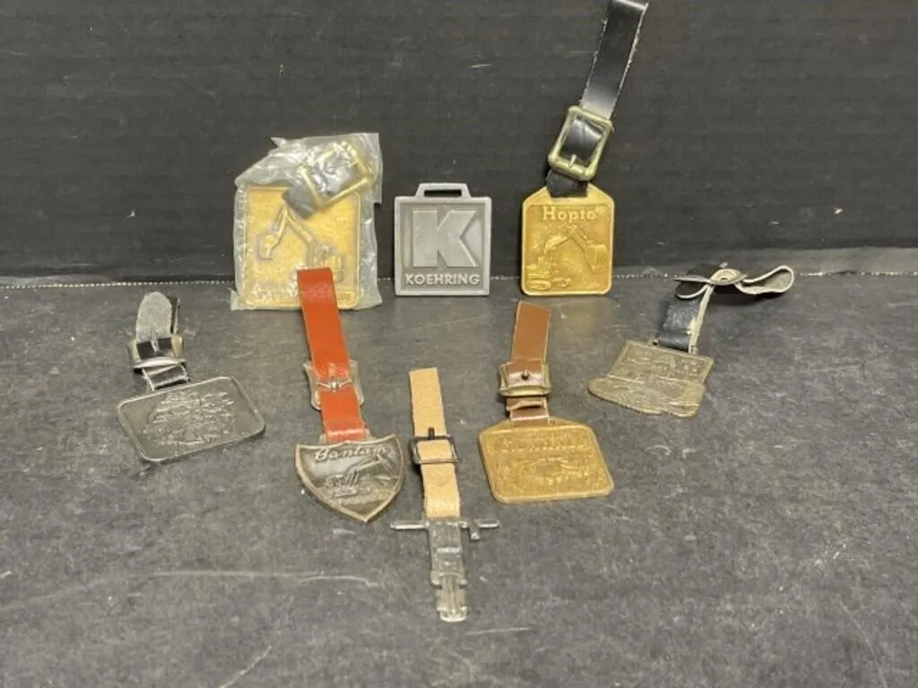 Assorted Watch Fobs
