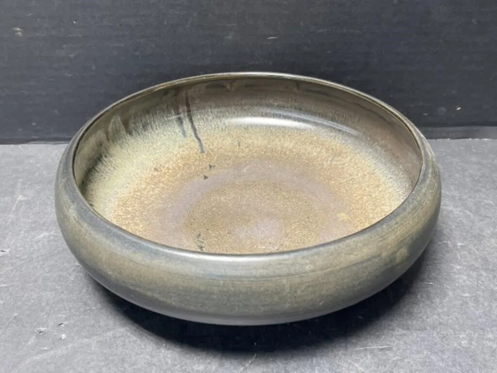 Pottery Bowl, Signed