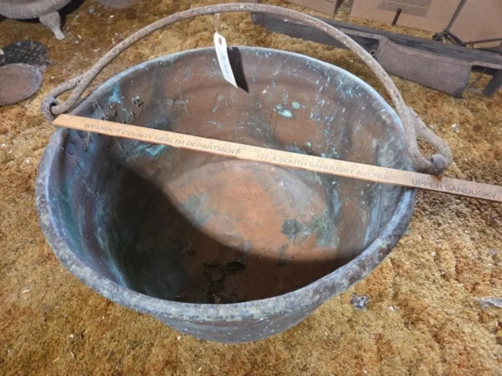 Copper Kettle 23"Wx16"D