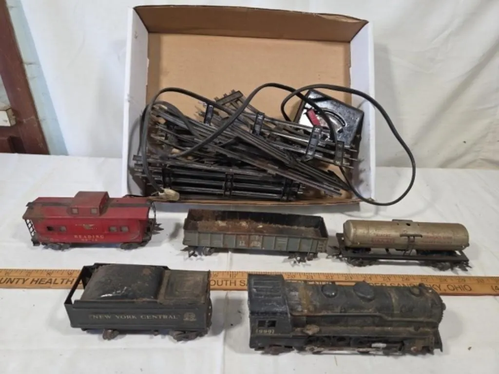 Mar Lines Old Train Set, Made in U.S.A