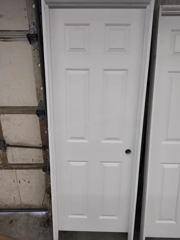 28" 6 panel interior door LH swing