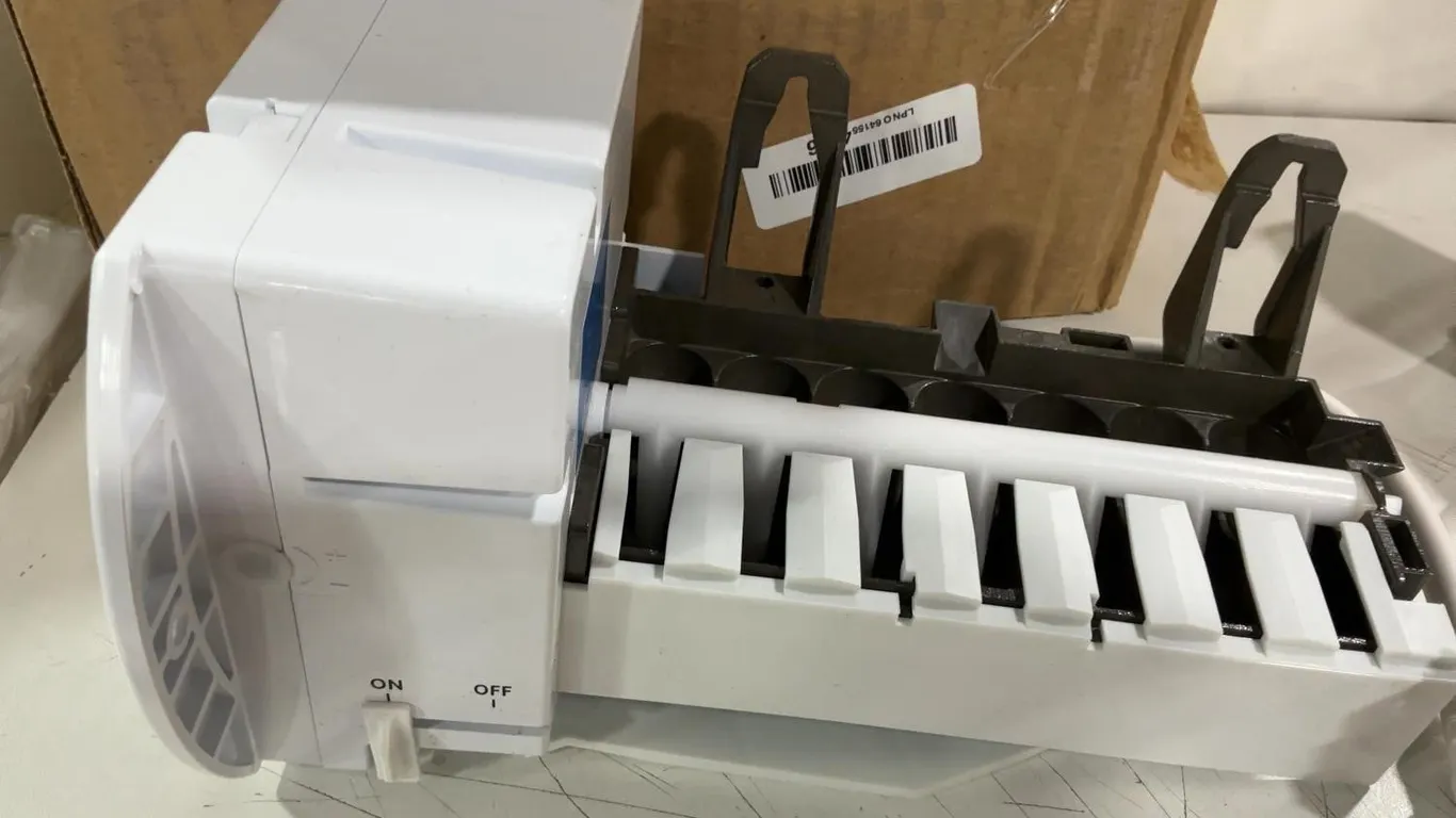 Replacement Refrigerator Ice Maker Unit White