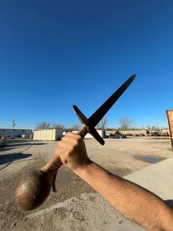 Sword with Mace-Style Pommel Handle