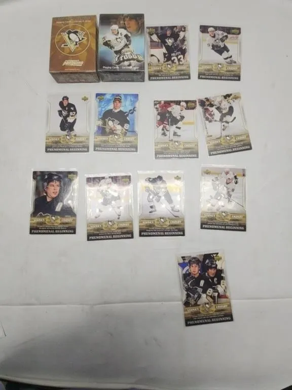 Sidney Crosby Phenomenal Beginning Cards & Playing