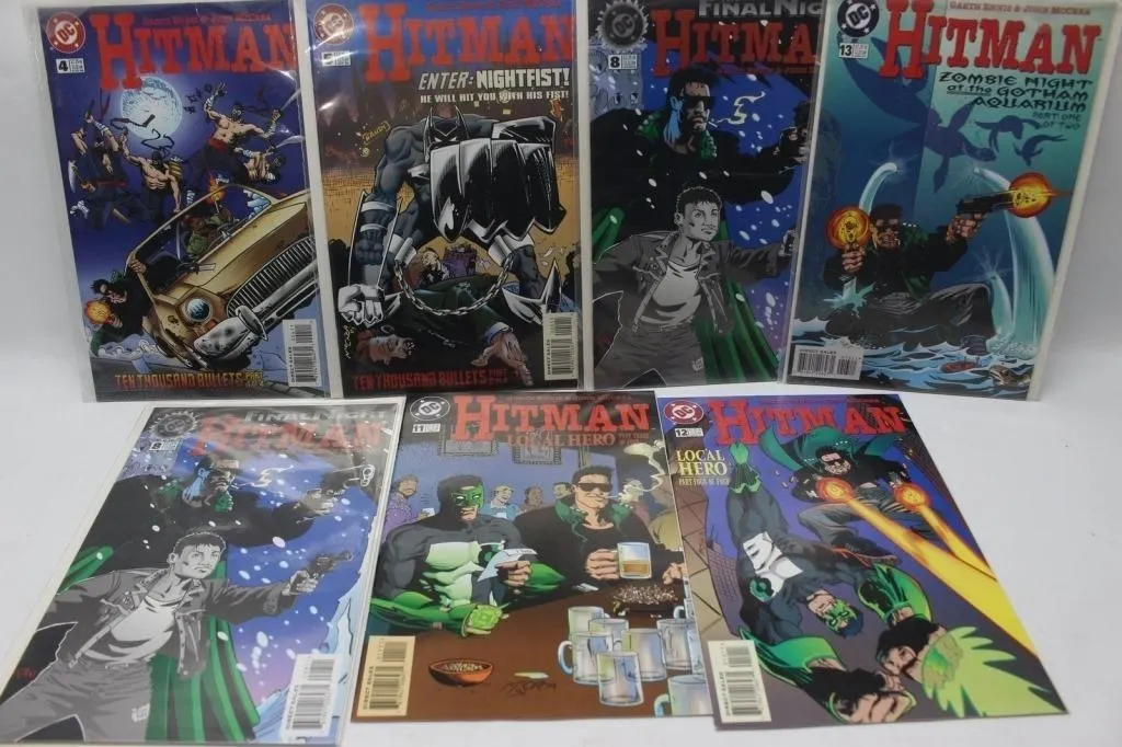 DC Hitman Comics Lot