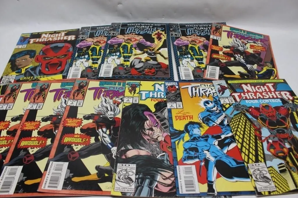 Night Thrasher Comic Book Lot