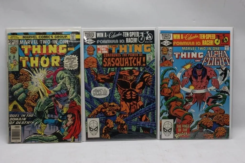 Marvel Two-in-One Thing comics Lot