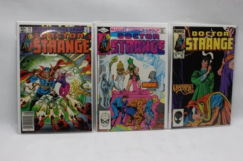 Doctor Strange Comics Lot - Issues 53, 54, 65