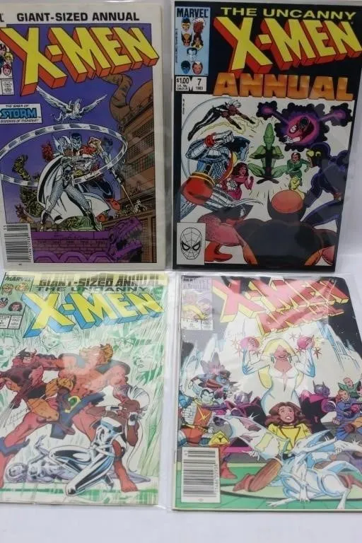 Marvel X-Men Annual Comic Book Lot