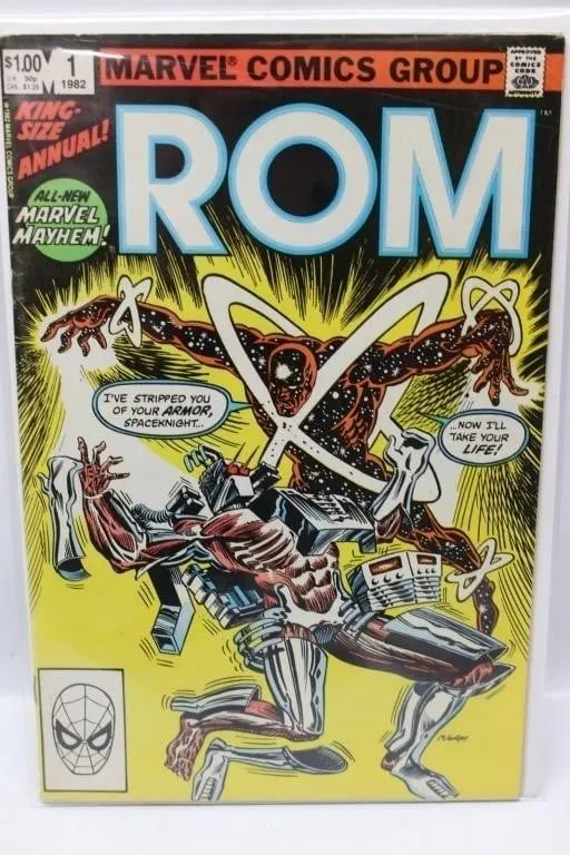 Marvel Comics Group Rom King-Size Annual 1 1982