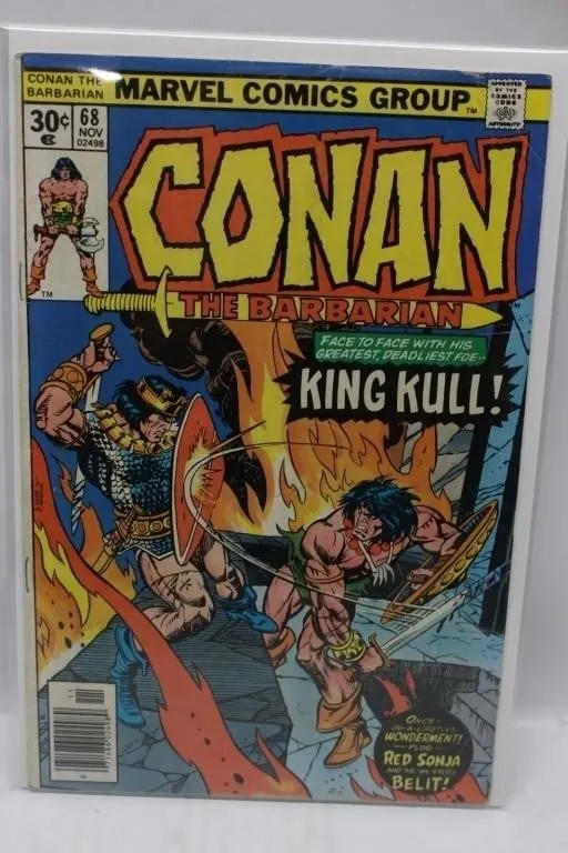 Conan The Barbarian 68 Marvel Comics King Kull