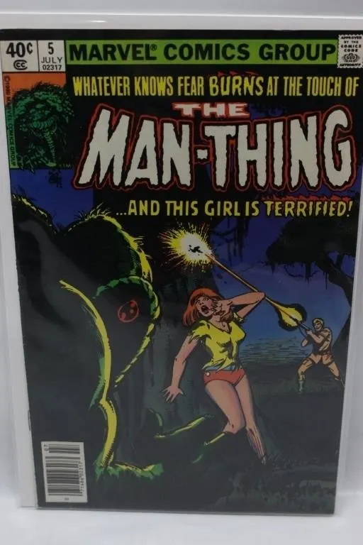 Marvel Comics Man-Thing No.5 Comic Book
