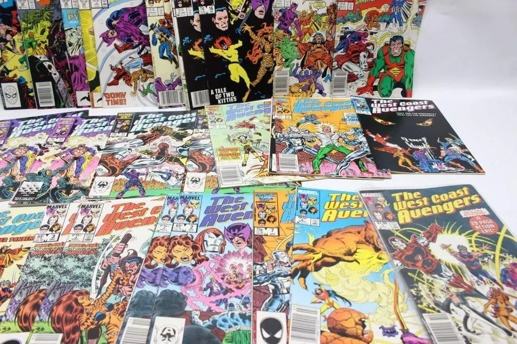 Marvel West Coast Avengers Comic Book Lot