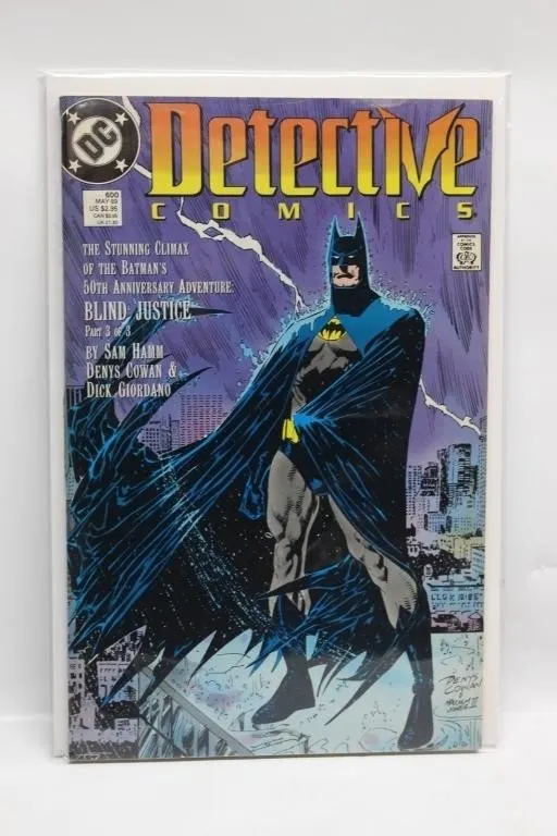 Detective Comics 600 Blind Justice Part 3 DC Comic